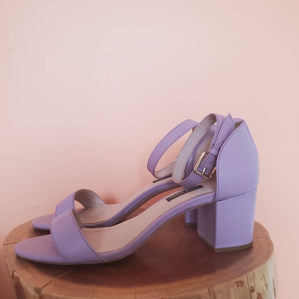 Nine West Pastel Chunky Low Heels